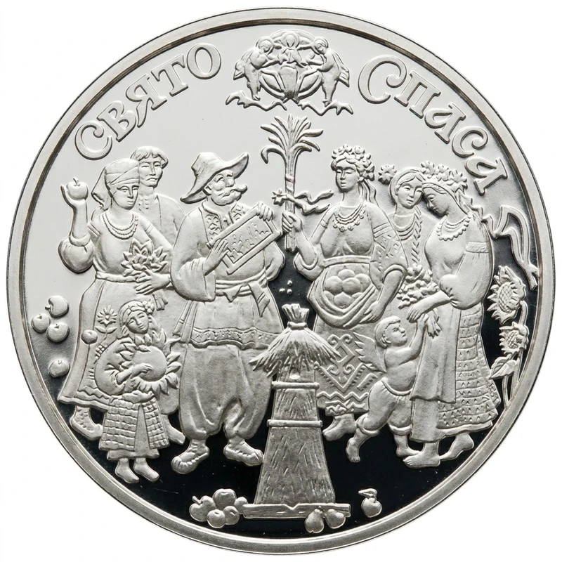 Реверс монети нейзильберу «Монета Спас», 2010 рік, 5 ₴