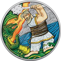 Монета `Українські народні казки. "Кирило Кожум`яка"` (н) у сувенірному пакованні 5 грн.